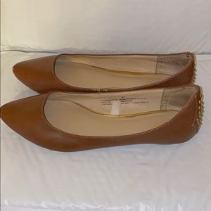 Mossimo”Vicki” cognac flats